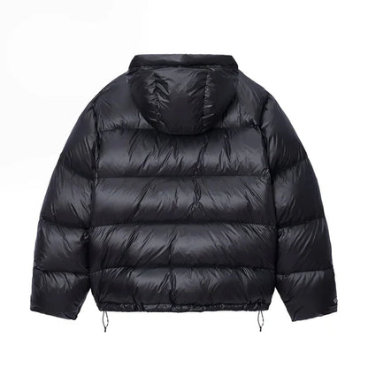 Stussy Black Puffer Jacket