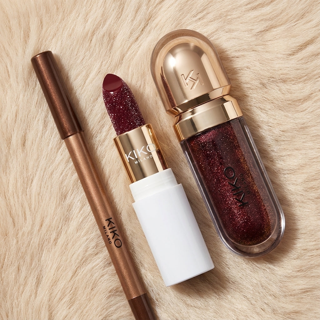 KIKO Milano's Deep Berry Lip Kit